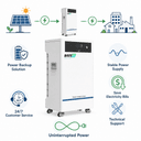 16kW 314Ah 51.2V फ्लोर-स्टैंडिंग LiFePO4 बैटरी - 4