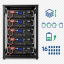 LiFePO4 51.2V रैक माउंट बैटरी सीरीज़ - 2