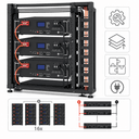 LiFePO4 51.2V रैक माउंट बैटरी सीरीज़ - 4