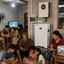 ES हाइब्रिड ऑन/ऑफ-ग्रिड सोलर इन्वर्टर 6~12kW - 6